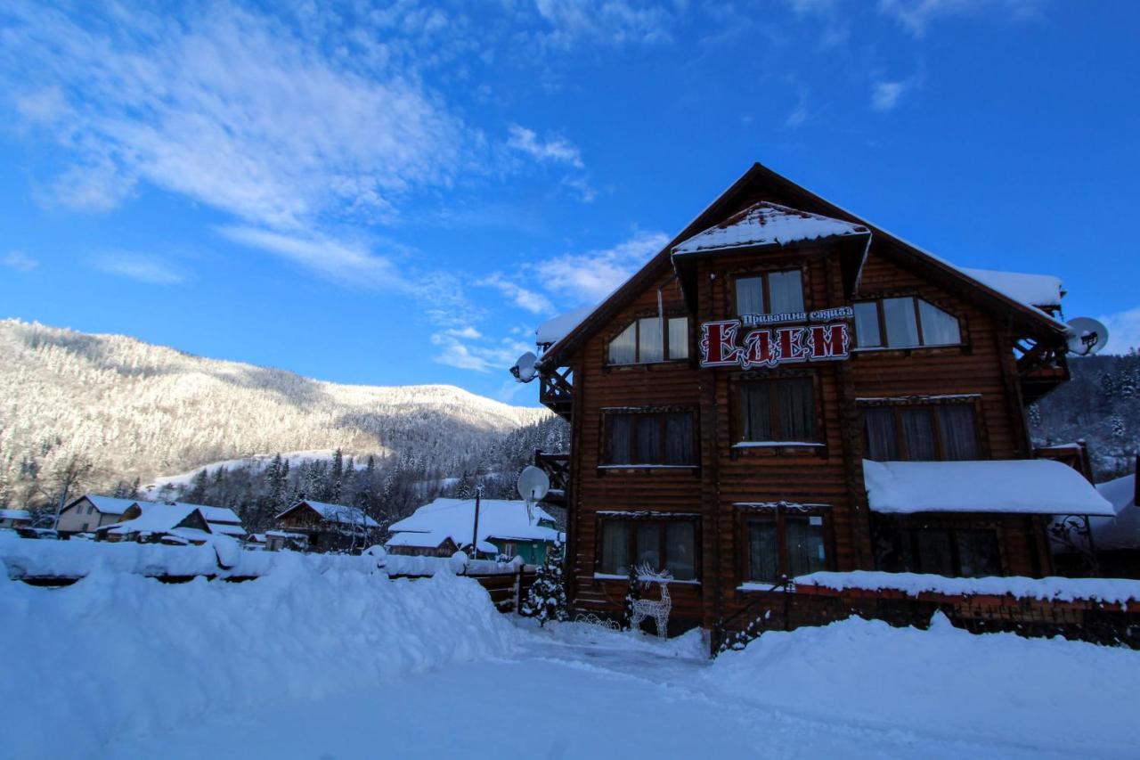 Затишний Готель "Едем" Mykulychyn Exterior photo